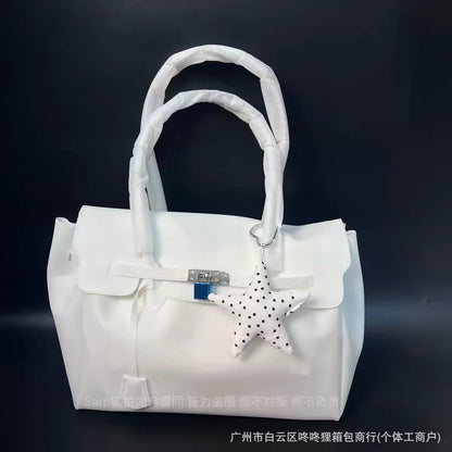 Jellyfirkin new summer new kiiikiii jelly bag tote shoulder bag large capacity underarm bag